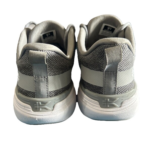 Kuru Flex Via Mens 7.5M Everyday  Walking Travel Relief Comfort Sneakers Gray